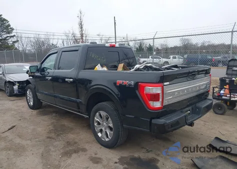 2023 Ford F-150 Platinum from USA, damaged, VIN 1FTFW1ED3PFA10605